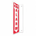Safety Sign 18 in x 4 in PETG