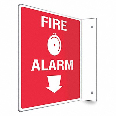 Safety Sign 8 in x 8 in PETG
