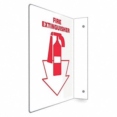 Safety Sign 12 in x 9 in PETG
