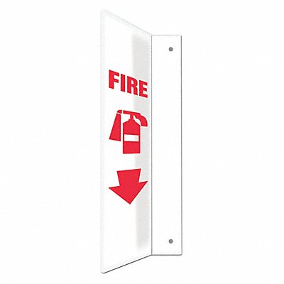 Safety Sign 24 in x 4 in PETG