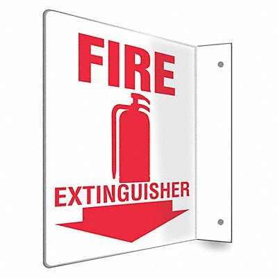 Safety Sign 8 in x 8 in PETG