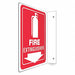 Safety Sign 12 in x 9 in PETG