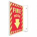 Safety Sign 12 inx9 in PETG