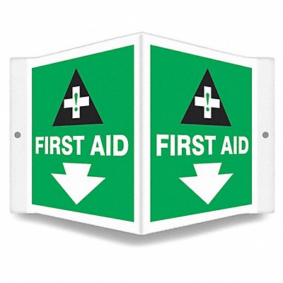 Safety Sign 6 in x 8 1/2 in PETG
