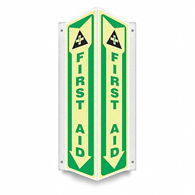 Safety Sign 18 inx7 1/2 in PETG