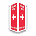 Safety Sign 12 in x 7 1/2 in PETG
