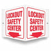 Safety Sign 6 inx8 1/2 in PETG