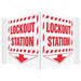 Safety Sign 6 inx8 1/2 in PETG