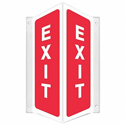 Safety Sign 12 in x 7 1/2 in PETG