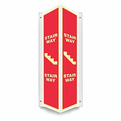Safety Sign 24 inx7 1/2 in PETG