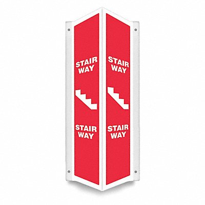 Safety Sign 24 in x 7 1/2 in PETG