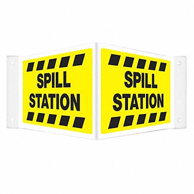 Safety Sign 8 in x 18 in PETG