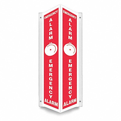 Safety Sign 24 in x 7 1/2 in PETG