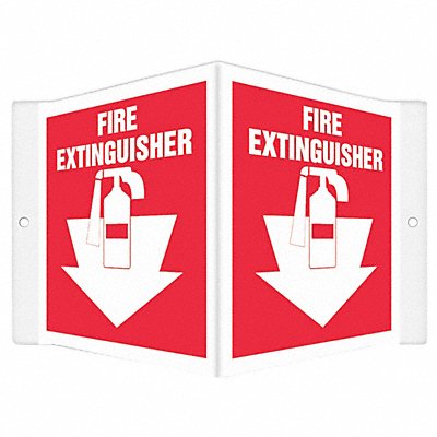 Safety Sign 6 in x 8 1/2 in PETG