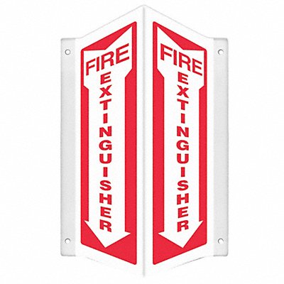 Safety Sign 12 in x 7 1/2 in PETG