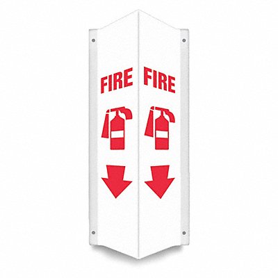 Safety Sign 24 in x 7 1/2 in PETG
