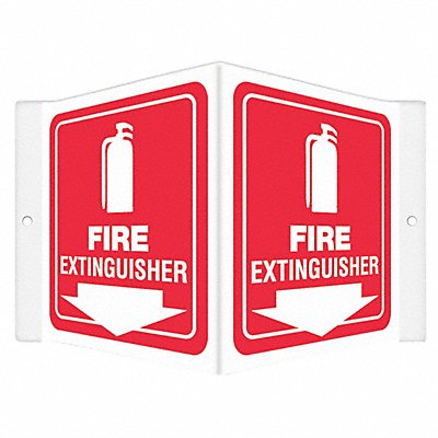 Safety Sign 6 in x 8 1/2 in PETG