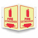 Safety Sign 6 inx8 1/2 in PETG