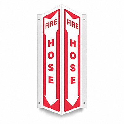Safety Sign 18 in x 7 1/2 in PETG