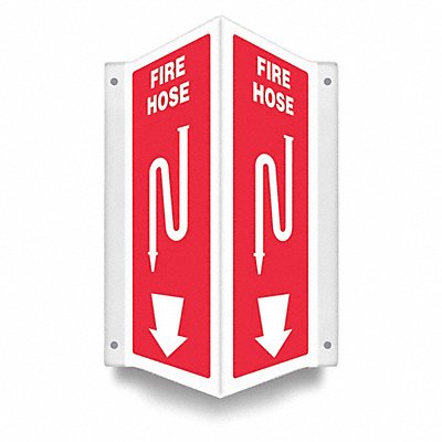 Safety Sign 12 in x 7 1/2 in PETG