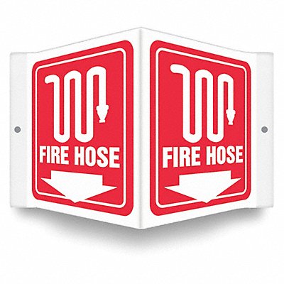 Safety Sign 6 in x 8 1/2 in PETG