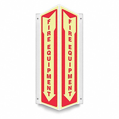 Safety Sign 18 inx7 1/2 in PETG