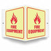 Safety Sign 6 inx8 1/2 in PETG