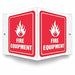 Safety Sign 6 in x 8 1/2 in PETG