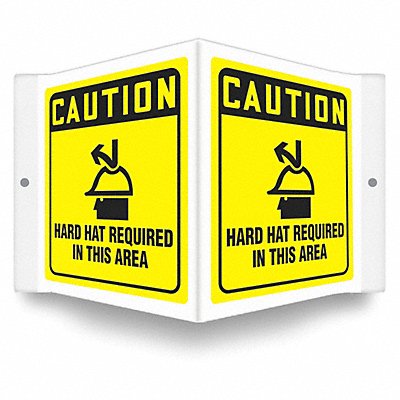 Safety Sign 6in x 8.5in PETG