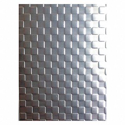 Silver SS Sheet Square 48 in Overall W