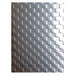 Silver SS Sheet Rectangle 48in Overall W