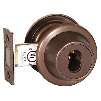 Deadbolt Cylindrical 2-3/8 Backset