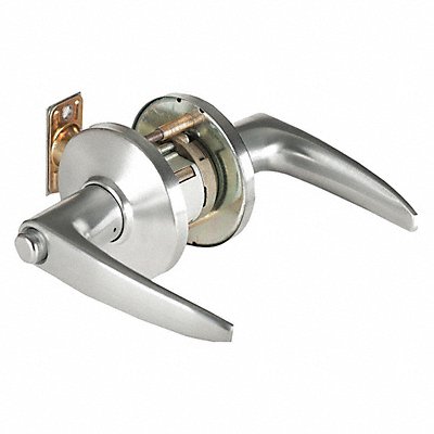 Door Lever Lockset 2-3/4 Strike Dim