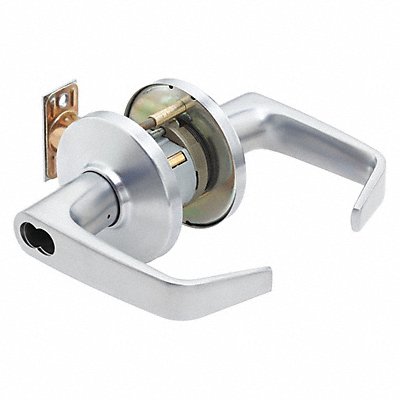 Door Lever Lockset 4-7/8 Strike Dim