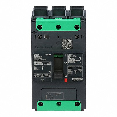 Circuit Breaker 70A 3P 525VAC BDL