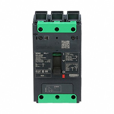 Circuit Breaker 80A 3P 525VAC BDL