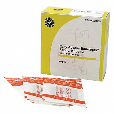 Strip Bandages 3-51/64 Lx1-1/2 W PK40