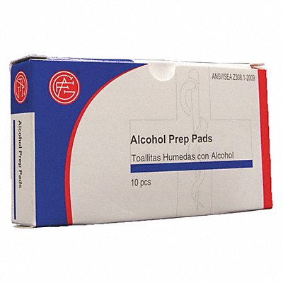 Alcohol Pads Box Wrapped Packets PK10