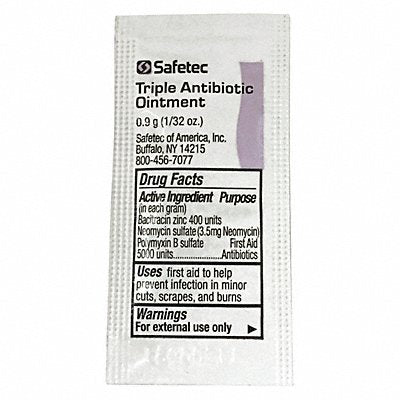 Antibiotics Cream Pouch 0.350 oz PK25