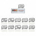Badge Language Blank Legend PK10