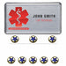 Badge Star Laser Blank Legend PK10