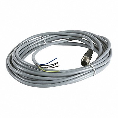 Cordset 16.4 ft Gray 250VAC/300VDC