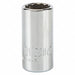 Socket Steel Chrome 11 mm