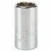 Socket Steel Chrome 12 mm