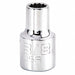 Socket Steel Chrome 12 mm