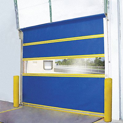 Curtain Door 22 oz Coated PVC 10 ft H