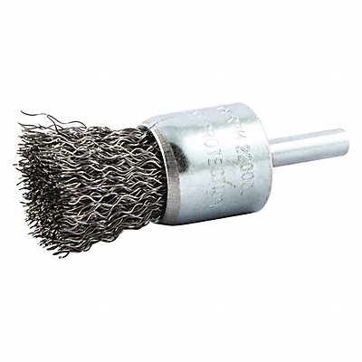 End Brush Crimped 1 Dia 22000 rpm