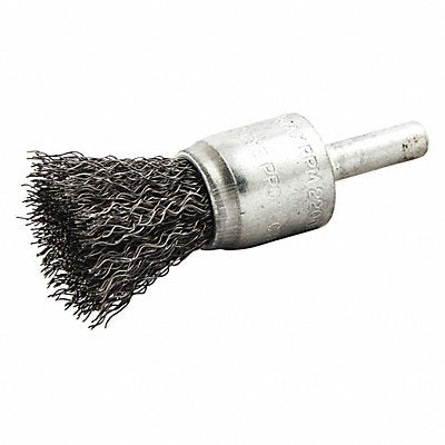 End Brush Crimped 3/4 Dia 22000 rpm