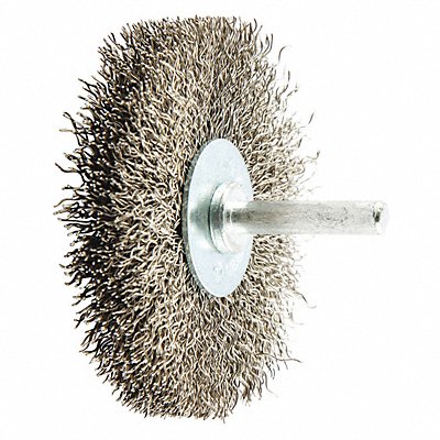 Wire Wheel Brush Crimped Stainless Steel