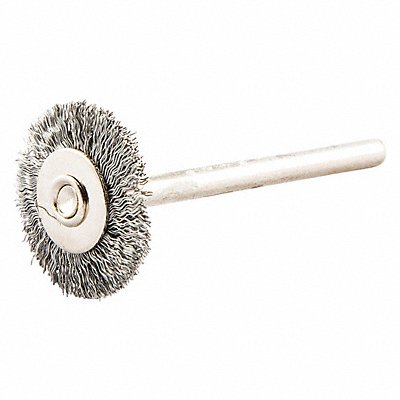 Wire Wheel Brush Crimped Brass